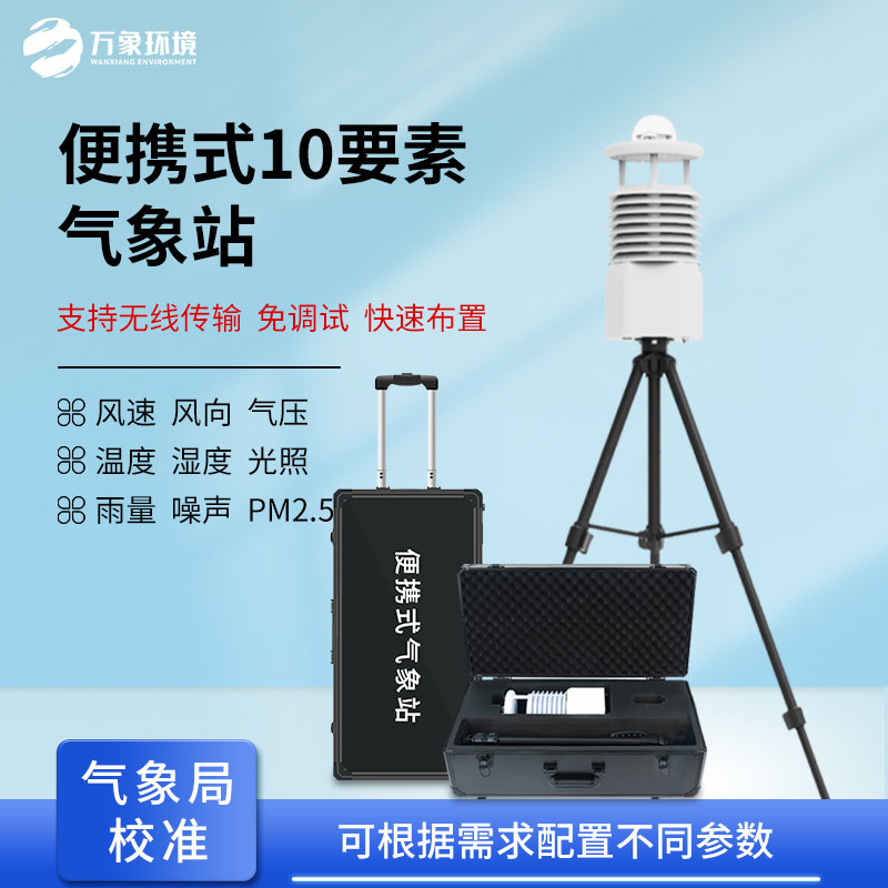 便攜式全自動氣象站對于應急監(jiān)測有什么作用？